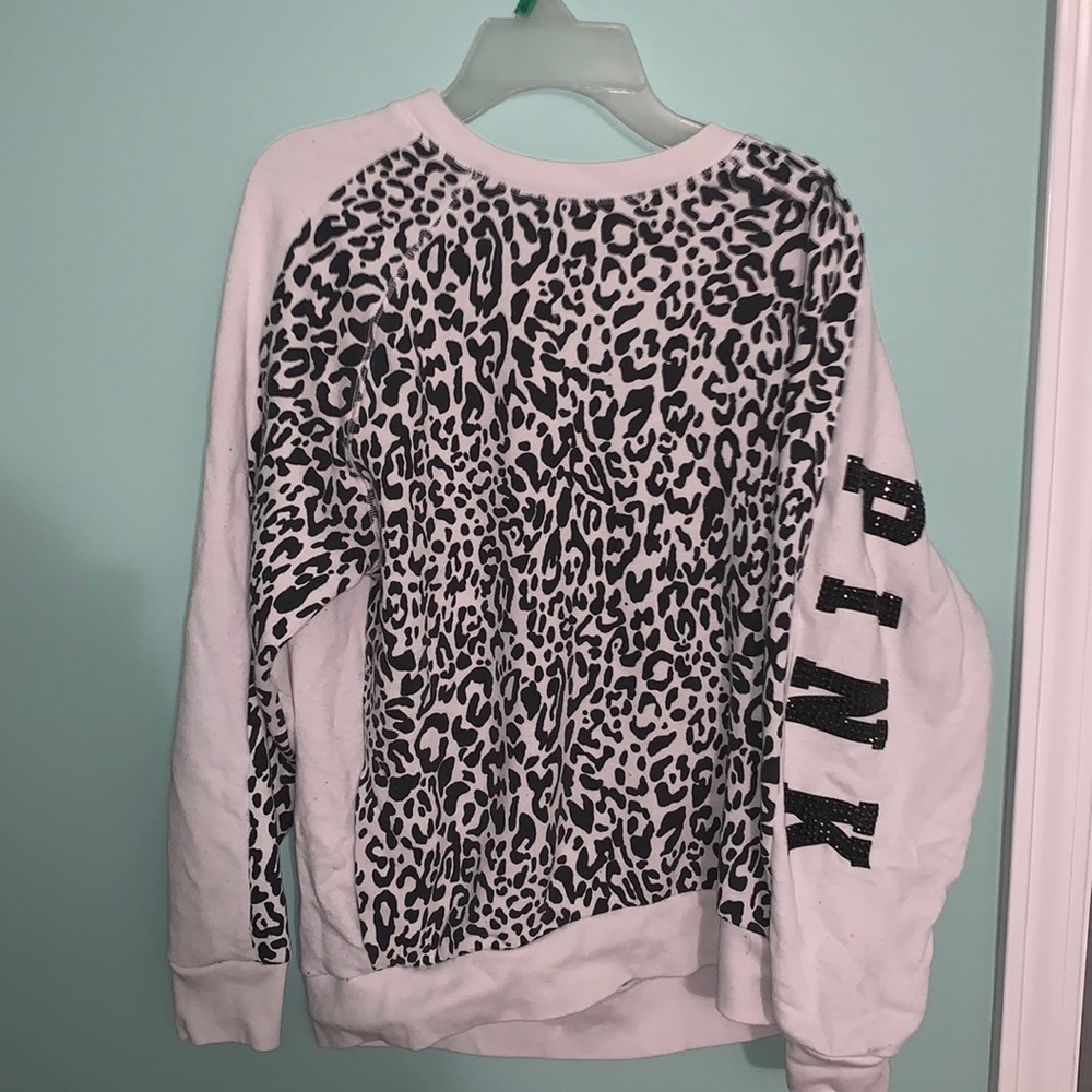 Victoria Secret Pink Cheetah Sweatshirt